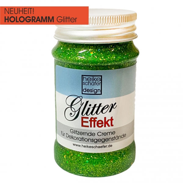 Hologramm Grün - Glitter Effekt Creme 90g